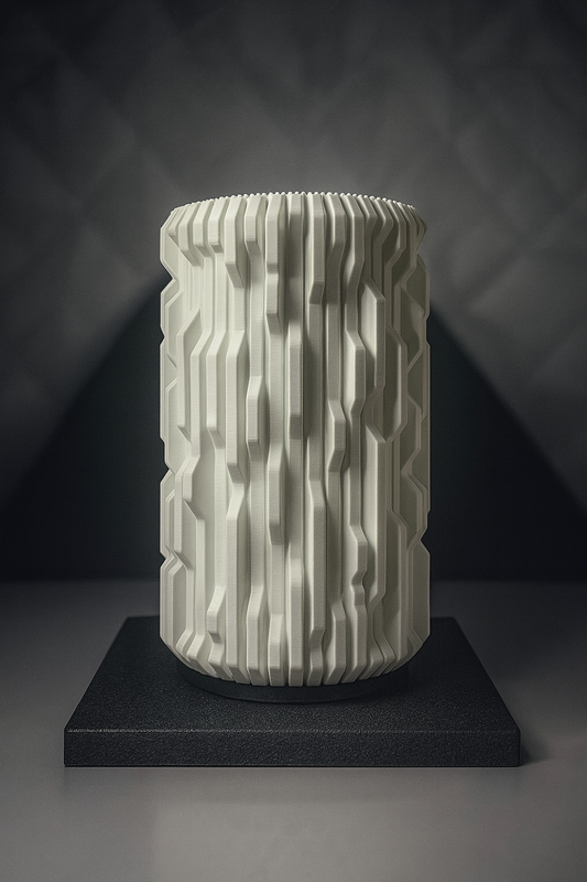 Sci Fi Table lamp in Blue light Geometric Pattern Table Lamp |