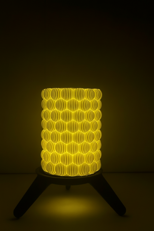 Bubble Texture Table Lamp| Modern Ambient Night Light for Home Décor